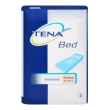 TENA простыни впитывающие одноразовые Bed Underpads Normal 60x90см 5 шт