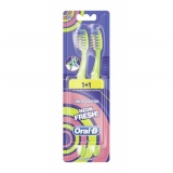 ORAL-B зубная щетка Neon Fresh мягкая 2 шт
