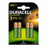 DURACELL аккумуляторы AAA 750 mAh 4 шт