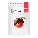 PUPO конфеты Персик в шоколадной глазури 200 г