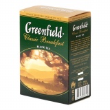 GREENFIELD чай черный листовой Classic Breakfast 100 г