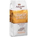AMBASSADOR Кофе в зернах Gold Label 200 г