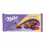 MILKA шоколад молочный Цельный Миндаль 90 г