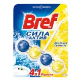 BREF туалетный блок Сила-Актив лимонная свежесть 1 шт