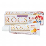 R.O.C.S. зубная паста Kids Цитрусовая радуга 3-7 лет 45 г