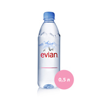 EVIAN Минеральная вода  0,5 л