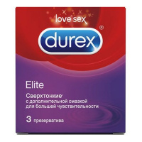 DUREX презервативы Elite 3 шт