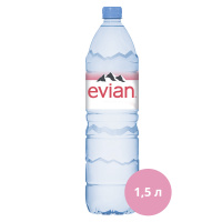 EVIAN Минеральная вода негазированная 1,5 л